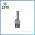 Stainless Steel NPT Straight Male Hose Insert Fitting